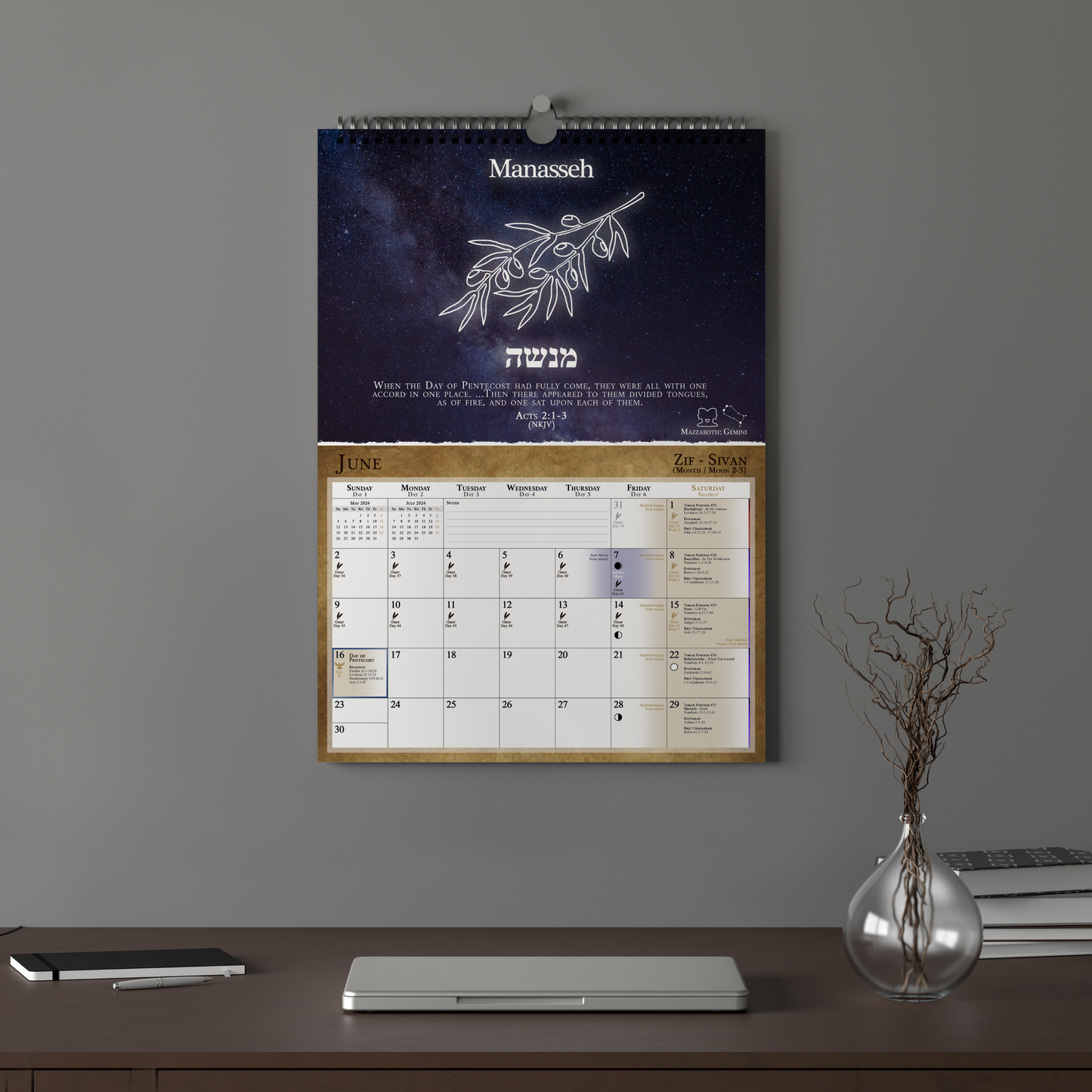 YHWH's Feast Days, New Moon Dates, Shabbat Torah Portion Schedule, Mazzaroth