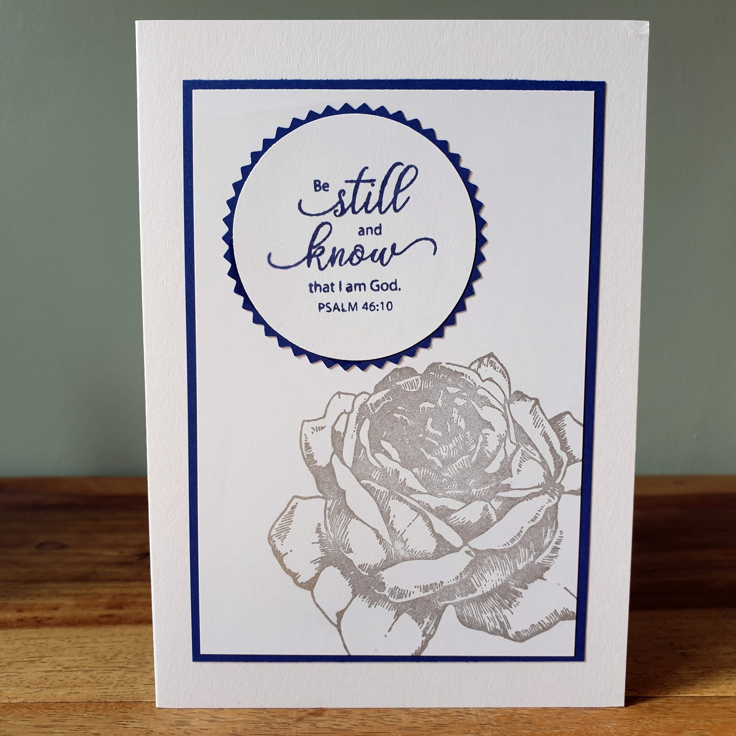 Greeting Cards | Edifying Scriptures 5 Pack (Medium-Blue) Unique Variations to Edify One Another | FREE DELIVERY