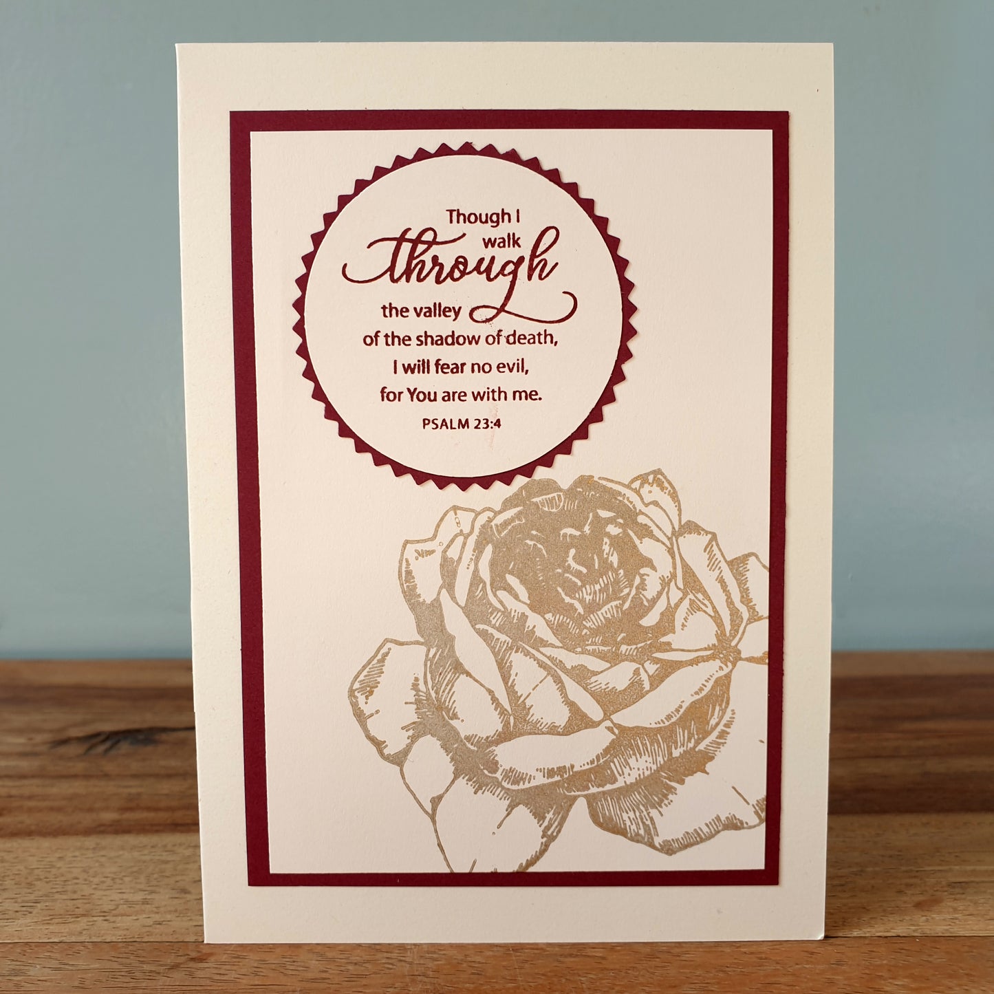 Copy of Greeting Cards | Edifying Scriptures 5 Pack (Medium-Red) Unique Variations to Edify One Another | FREE DELIVERY