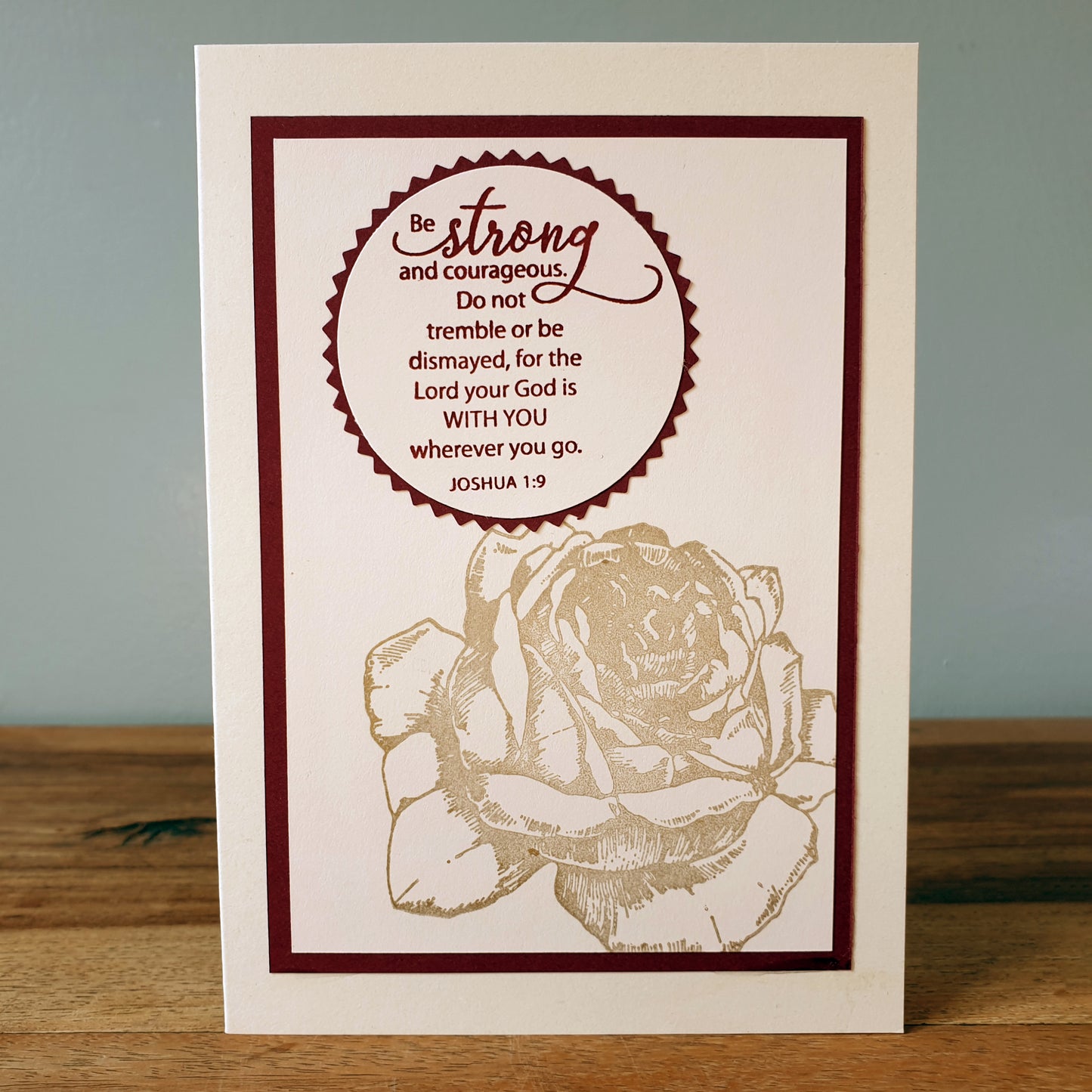 Copy of Greeting Cards | Edifying Scriptures 5 Pack (Medium-Red) Unique Variations to Edify One Another | FREE DELIVERY