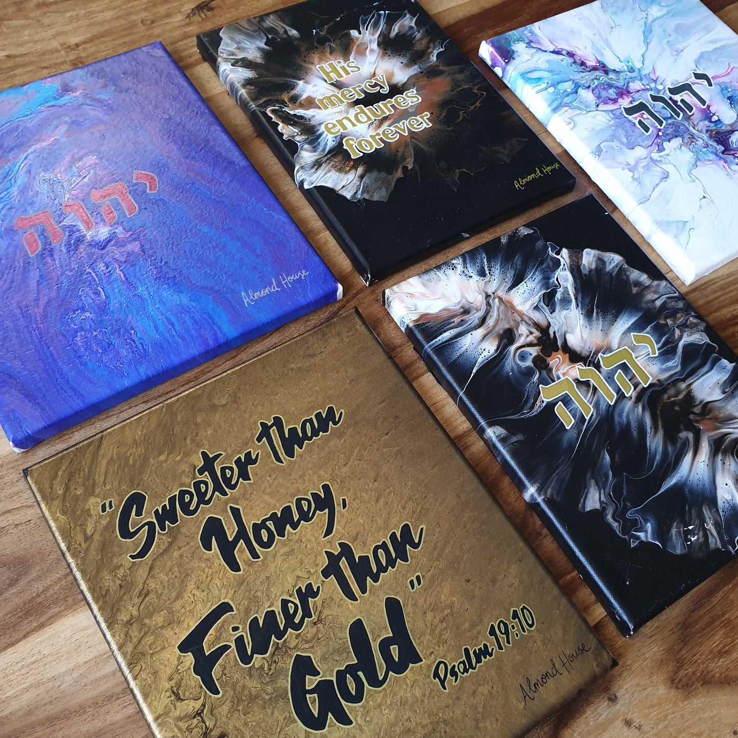 Acrylic Pours (Small Size)