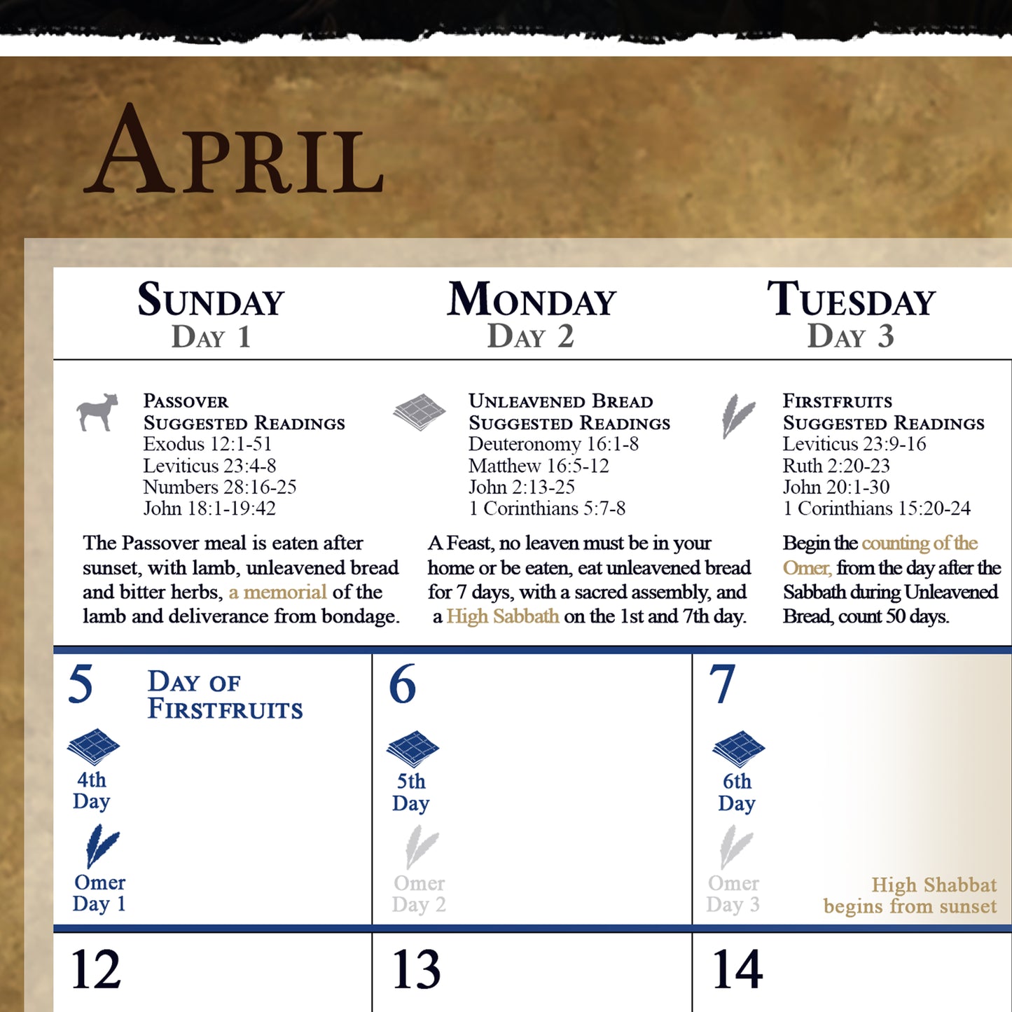 (UK & Other) Biblical Calendar from April 2026 to March 2027 | YHVH's Feast Days, New Moon Dates, Shabbat Torah Portion Schedule, Mazzaroth