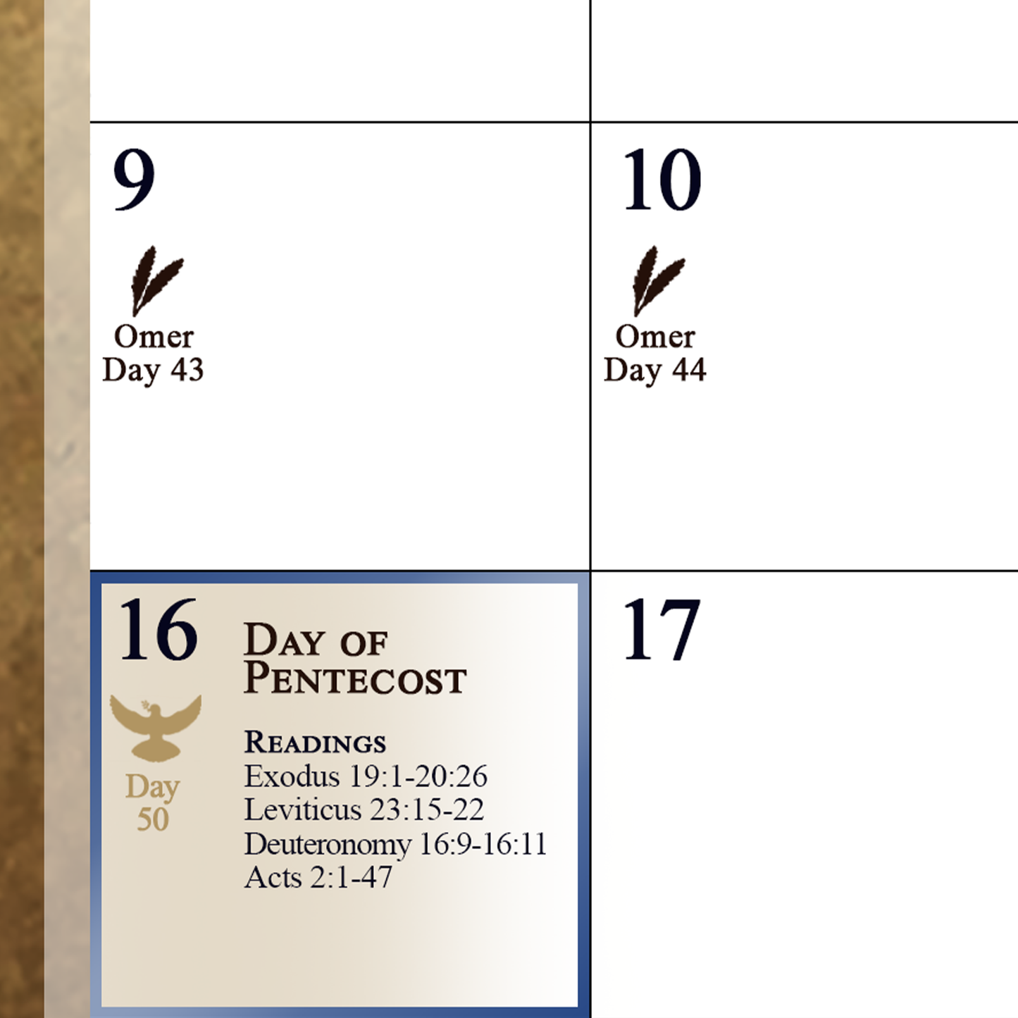 (Digital Version) Biblical Calendar April 2024 - March 2025 | YHVH's Feast Days, New Moon Dates, Shabbat Torah Portion Schedule, Mazzaroth
