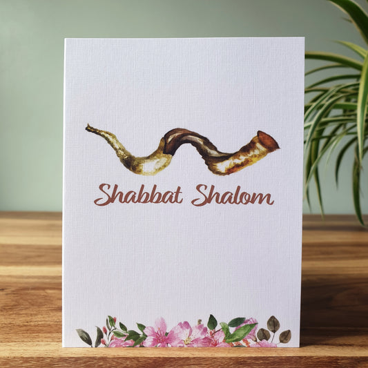 Greeting Cards | Shabbat Shalom 5 Pack, Unique Variations to Proclaim the Sabbath | FREE DELIVERY